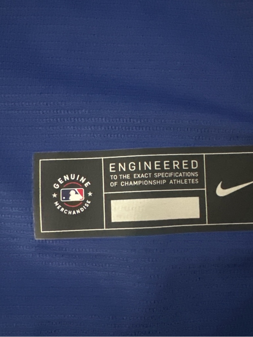 Nike MLB Los Dodgers Royal Blue Button Jersey large - Picture 5 of 7